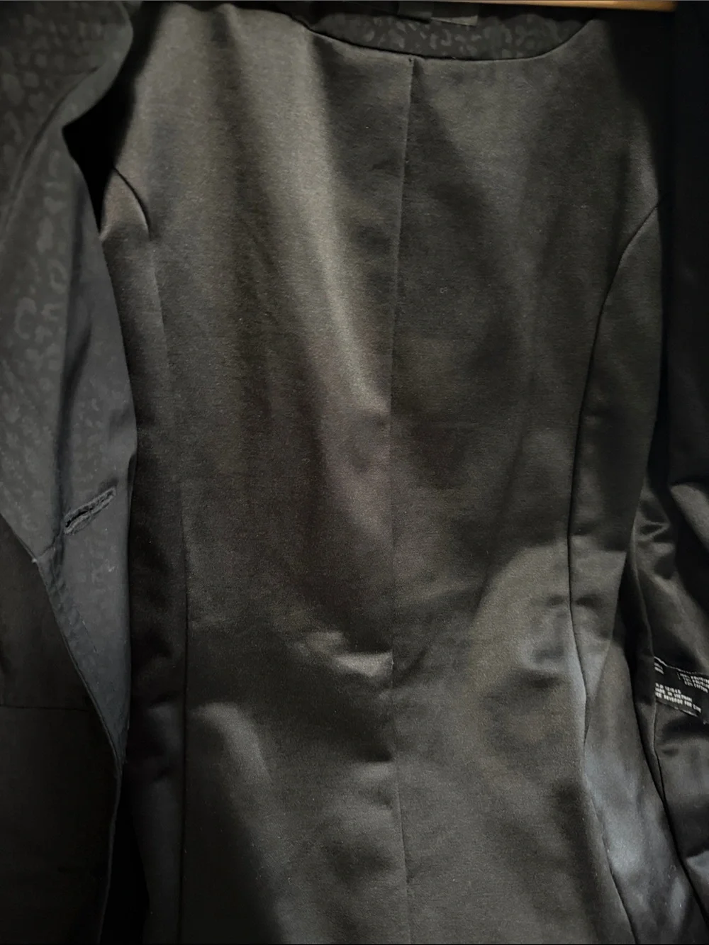London Fog Black Belted Single-Breasted Trench Coat - Size Large
